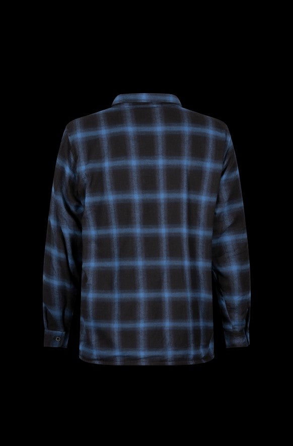 ONLYFLANNS ELECTRIC BLUE HEATED FLANNELETTE SHIRT