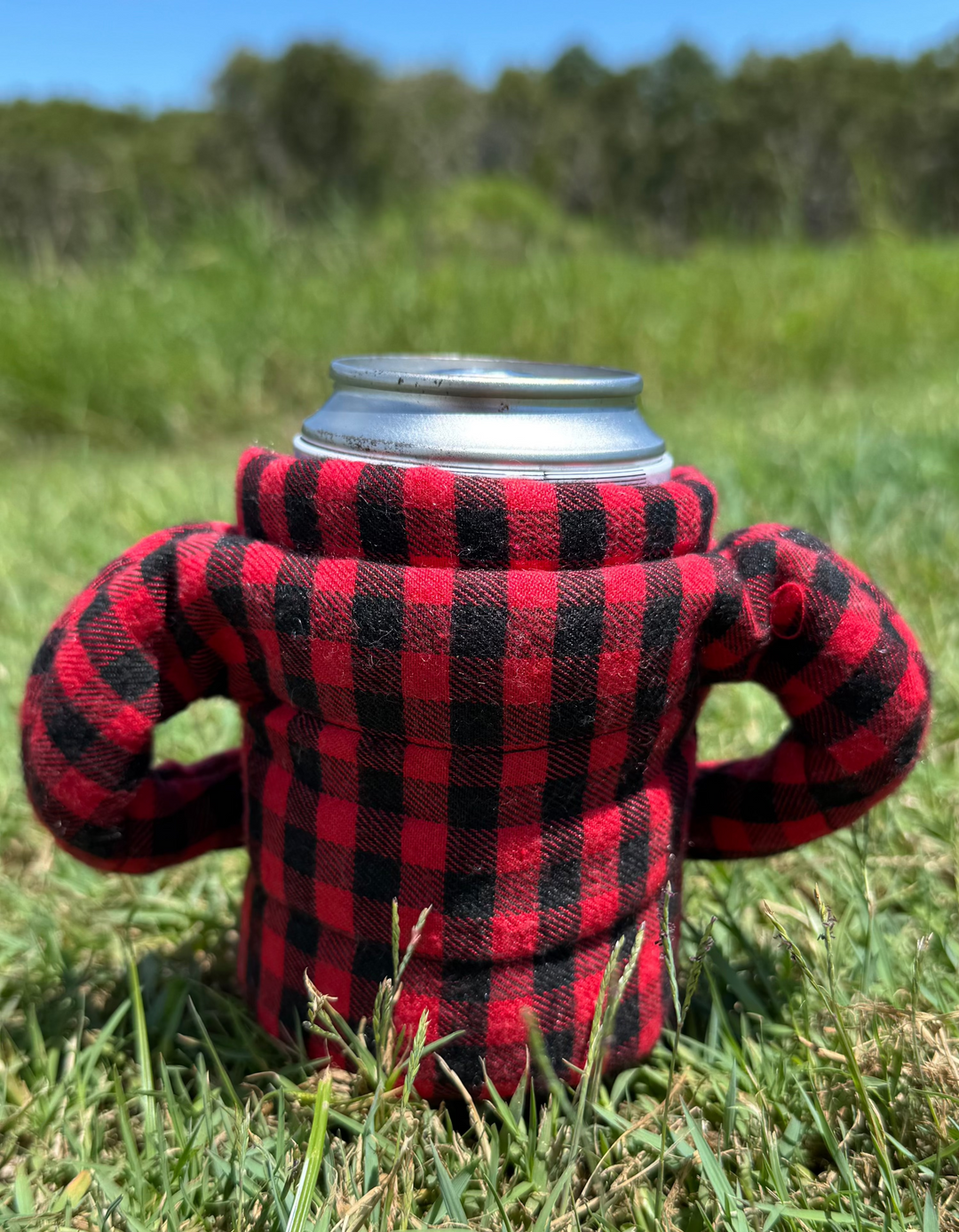 RUSTIC RED STUBBY HOLDER