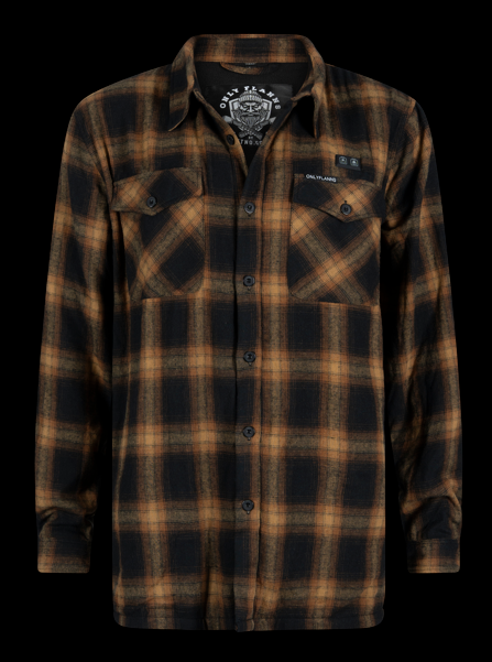 ONLYFLANNS PATINA TAN HEATED FLANNELETTE SHIRT