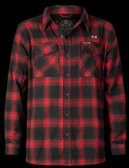 ONLYFLANNS RUSTIC RED HEATED FLANNELETTE SHIRT